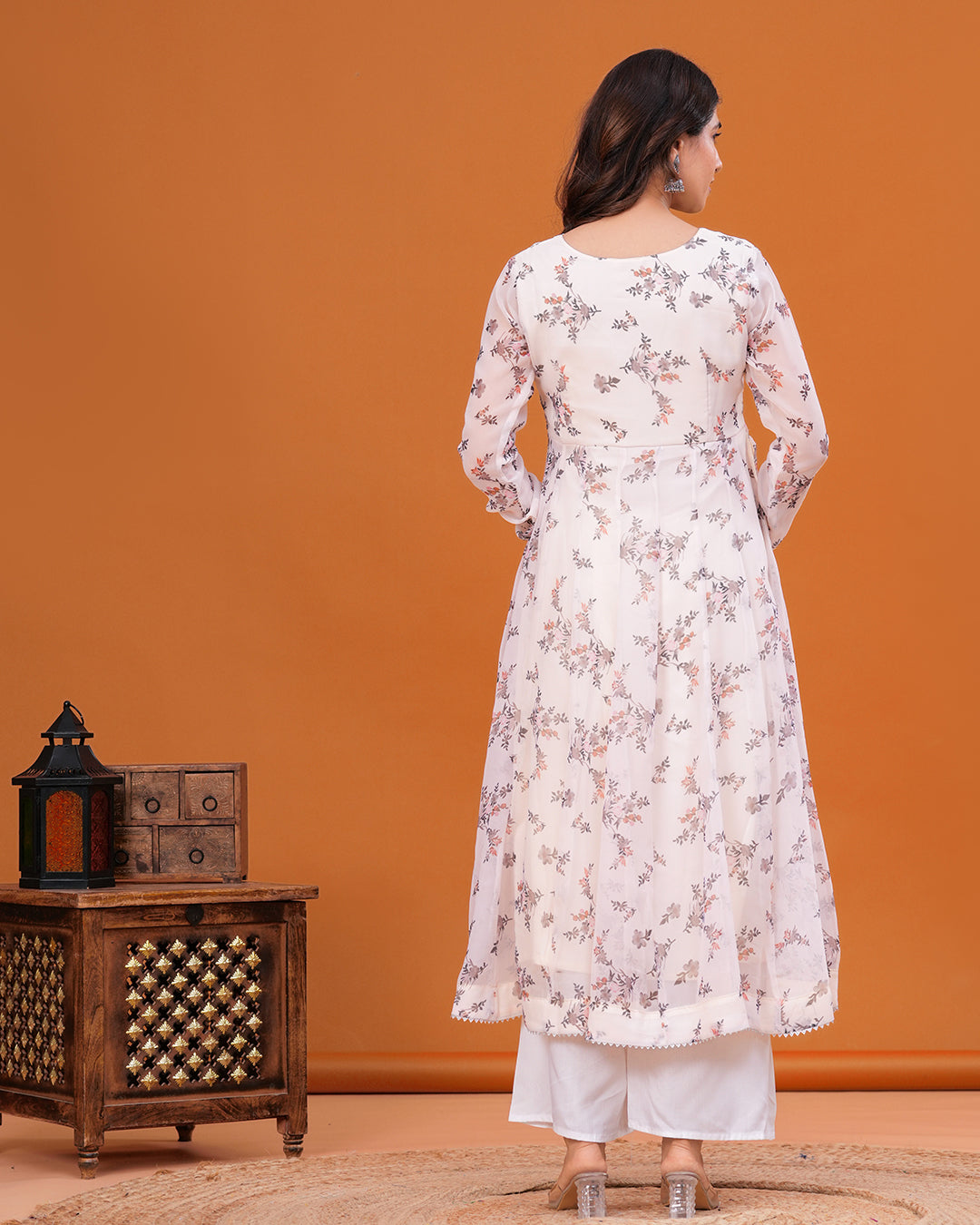 Tanisi Chiffon Anarkali Kurta