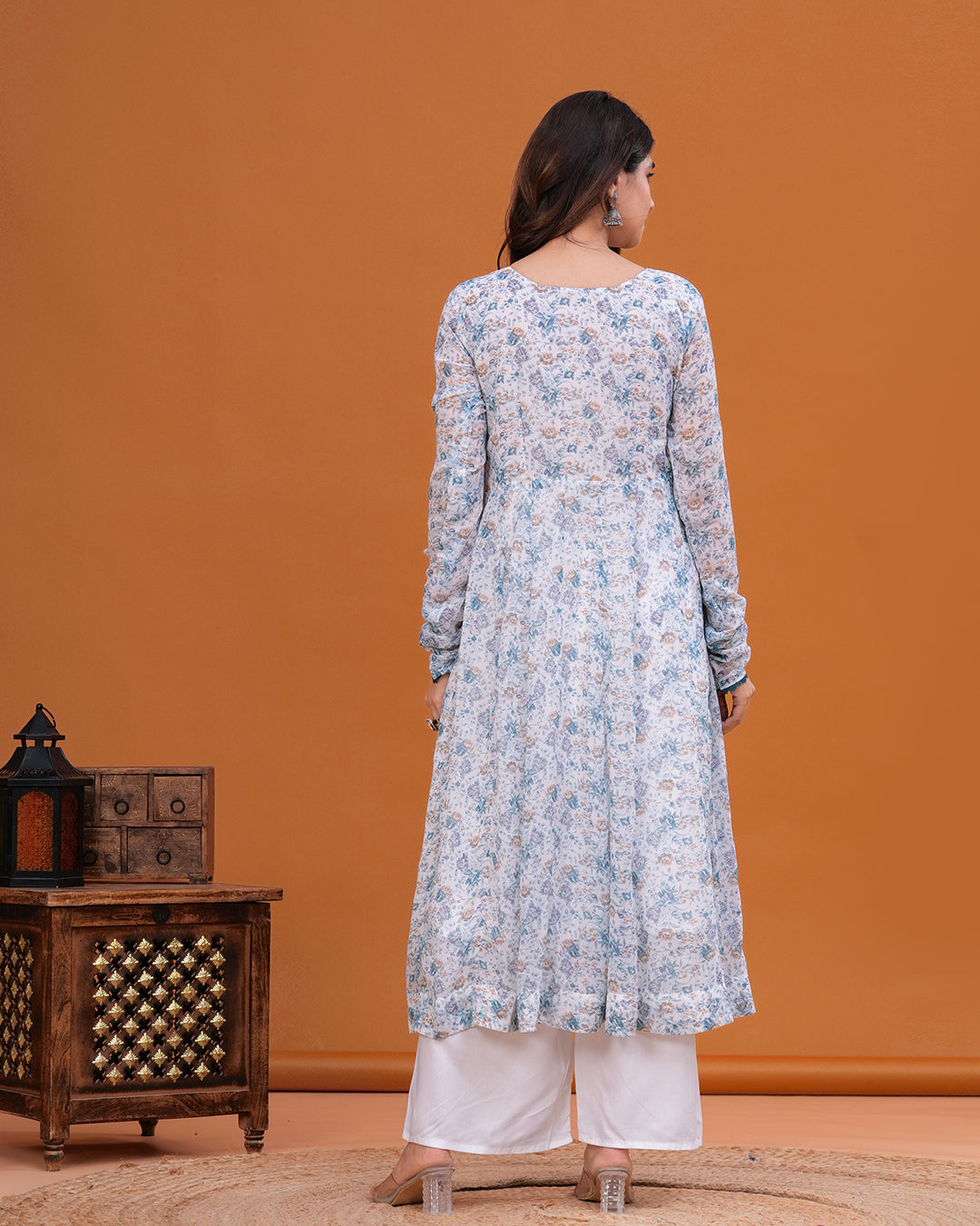 Jeeva Georgette Anarkali Kurta