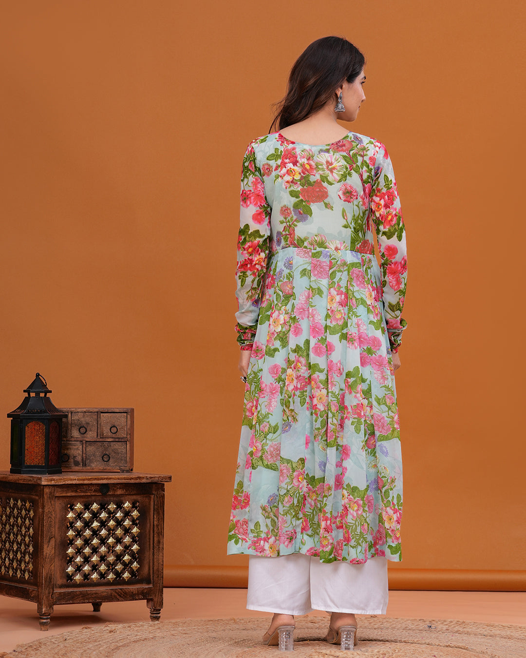 Edha Georgette Anarkali Kurta