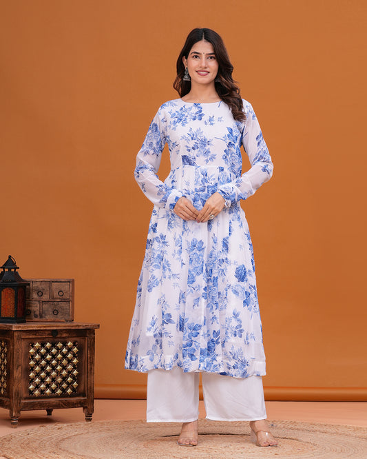 Bodhi Georgette Anarkali Kurta