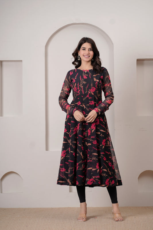 Toshani Weightless Georgette Anarkali Kurta