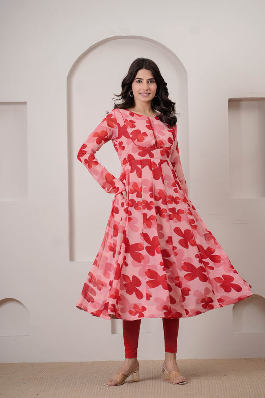 Aditri Weightless Georgette Anarkali Kurta
