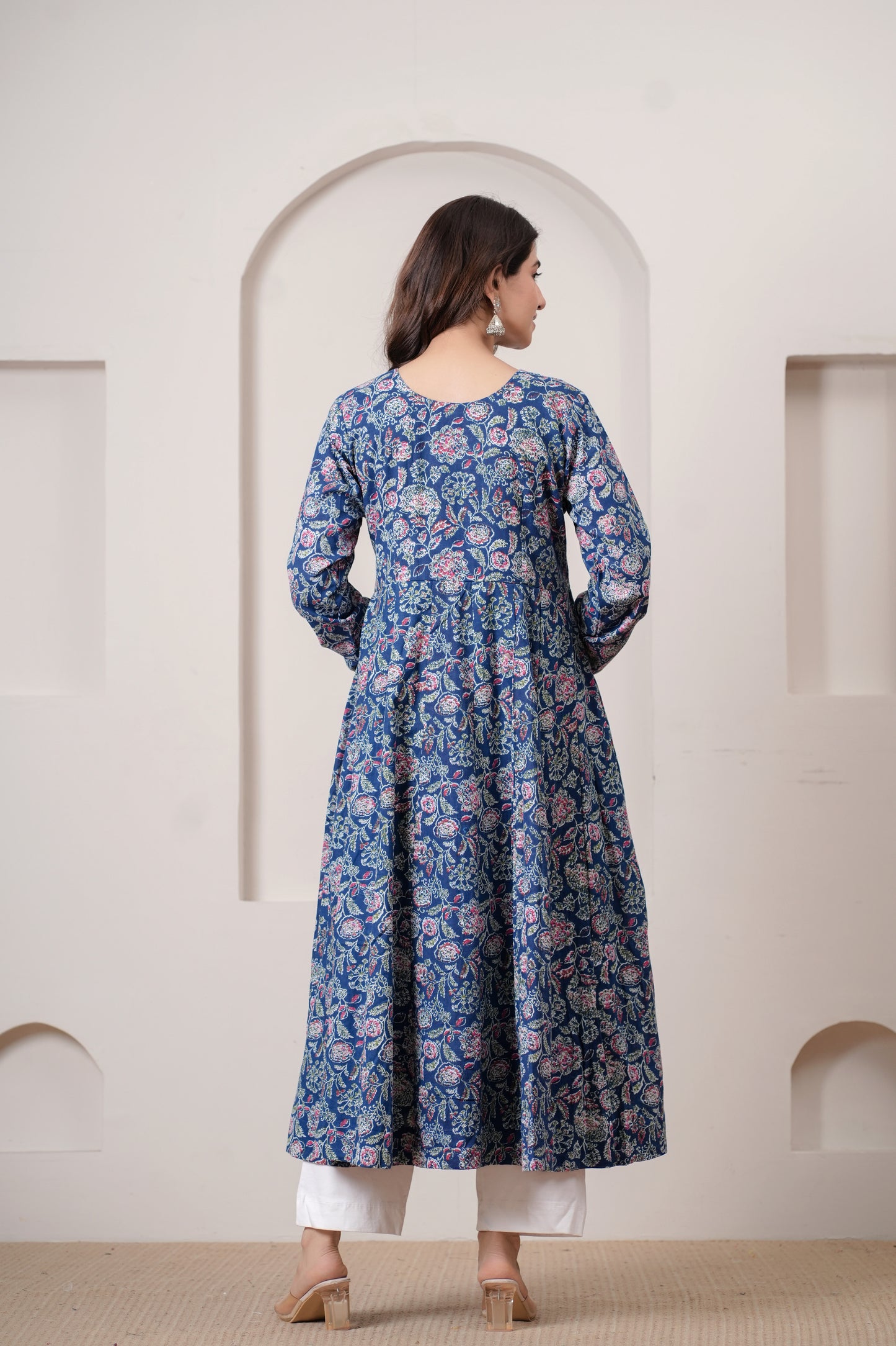 Sajda Cotton Anarkali Kurta