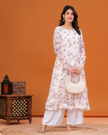 Tanisi Chiffon Anarkali Kurta