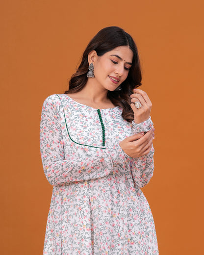 Naayab Georgette Anarkali Kurta