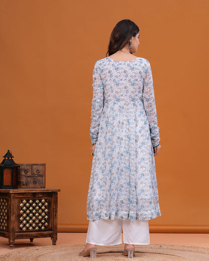 Jeeva Georgette Anarkali Kurta