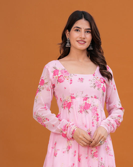 Erayaa Georgette Anarkali Kurta