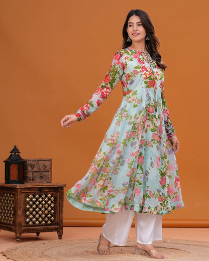 Edha Georgette Anarkali Kurta