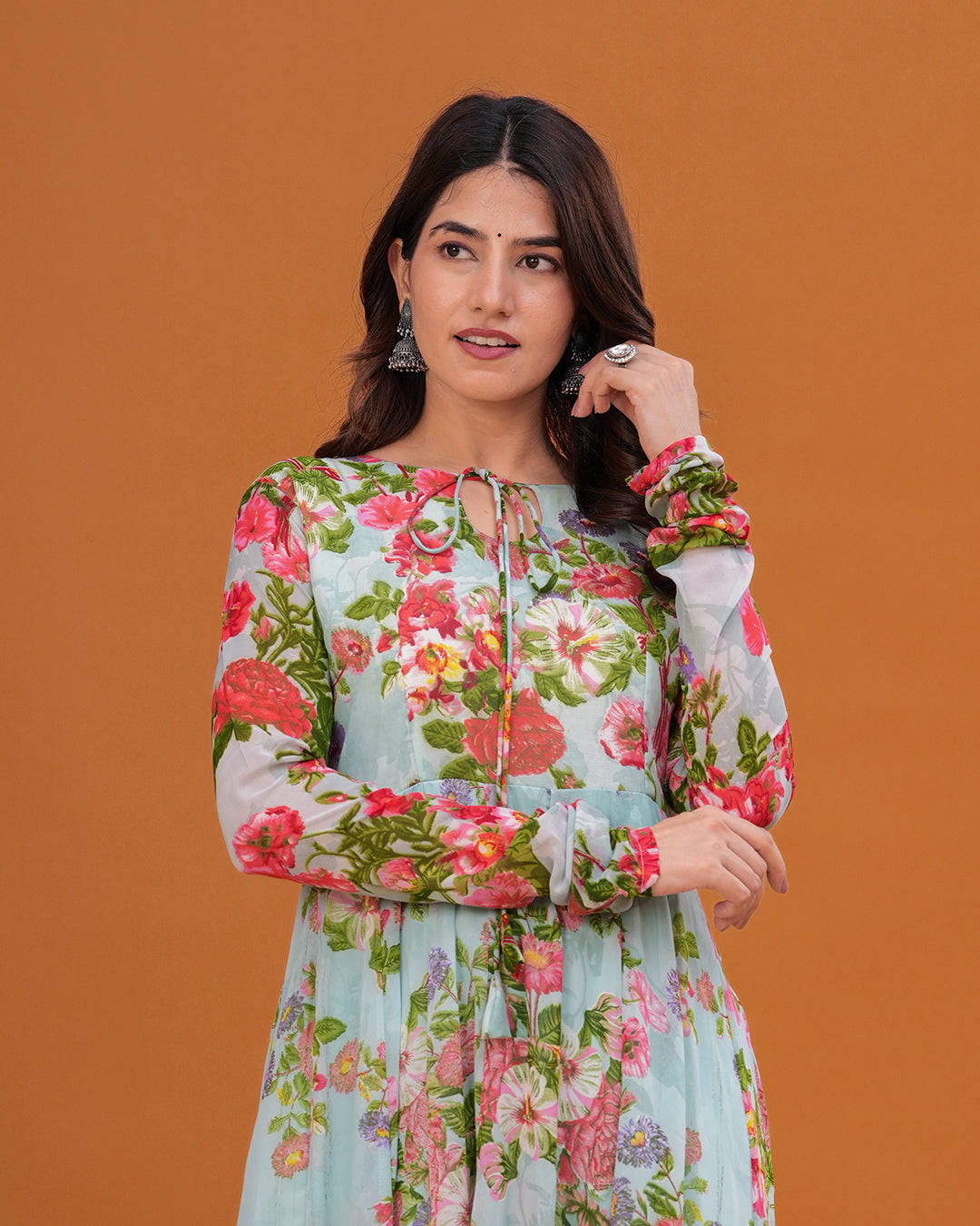 Edha Georgette Anarkali Kurta