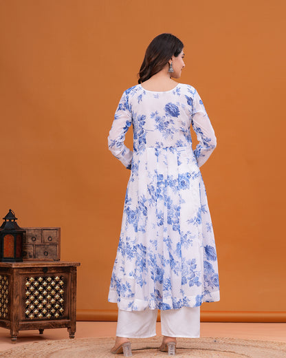 Bodhi Georgette Anarkali Kurta