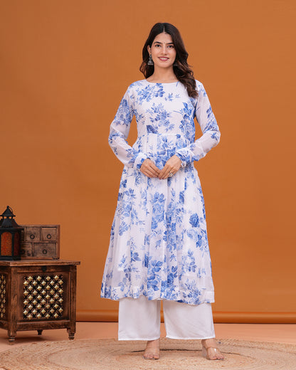 Bodhi Georgette Anarkali Kurta