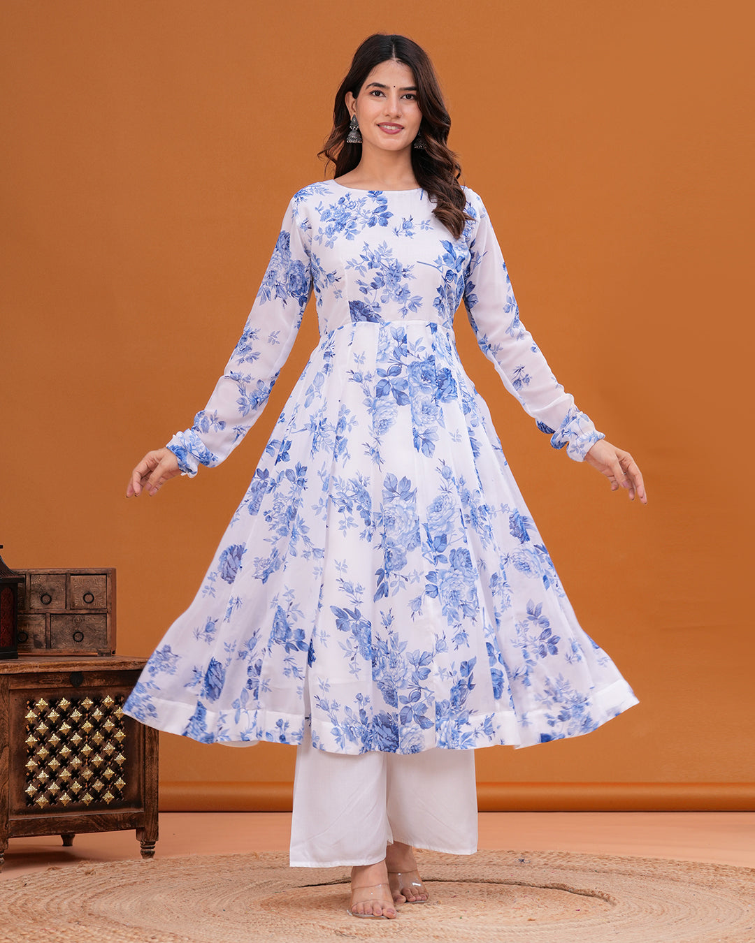 Bodhi Georgette Anarkali Kurta