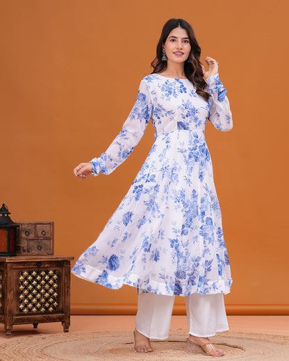 Bodhi Georgette Anarkali Kurta
