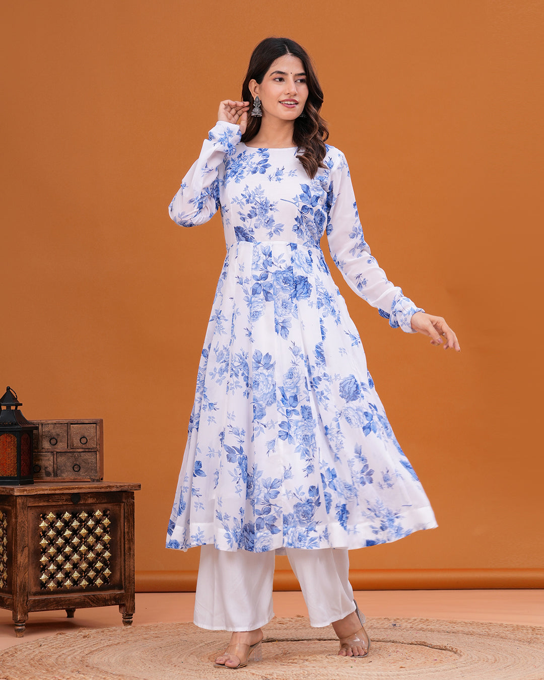 Bodhi Georgette Anarkali Kurta