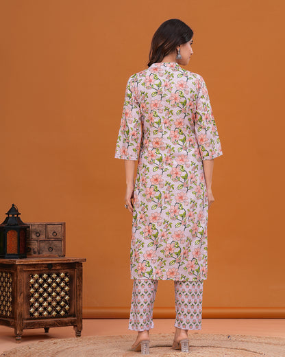 Raaha Cotton Kurta with Straight Pant