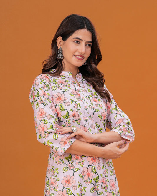 Raaha Cotton Kurta with Straight Pant