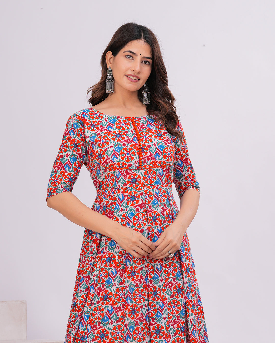Amodhini Cotton Anarkali Kurta