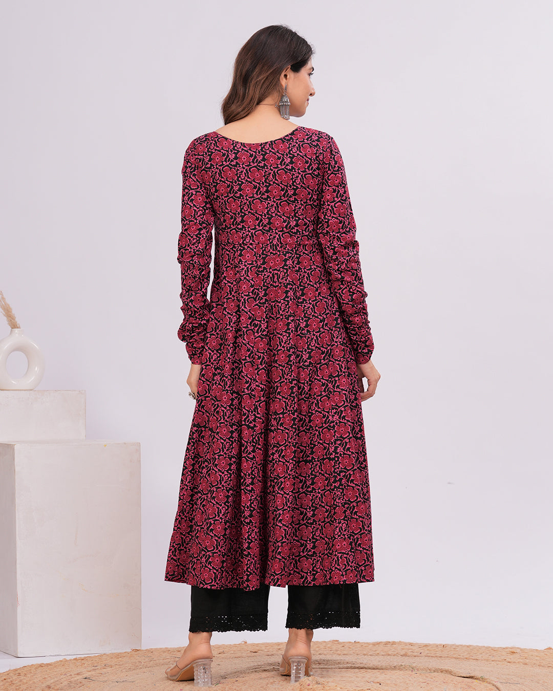 Naaz Cotton Anarkali Kurta