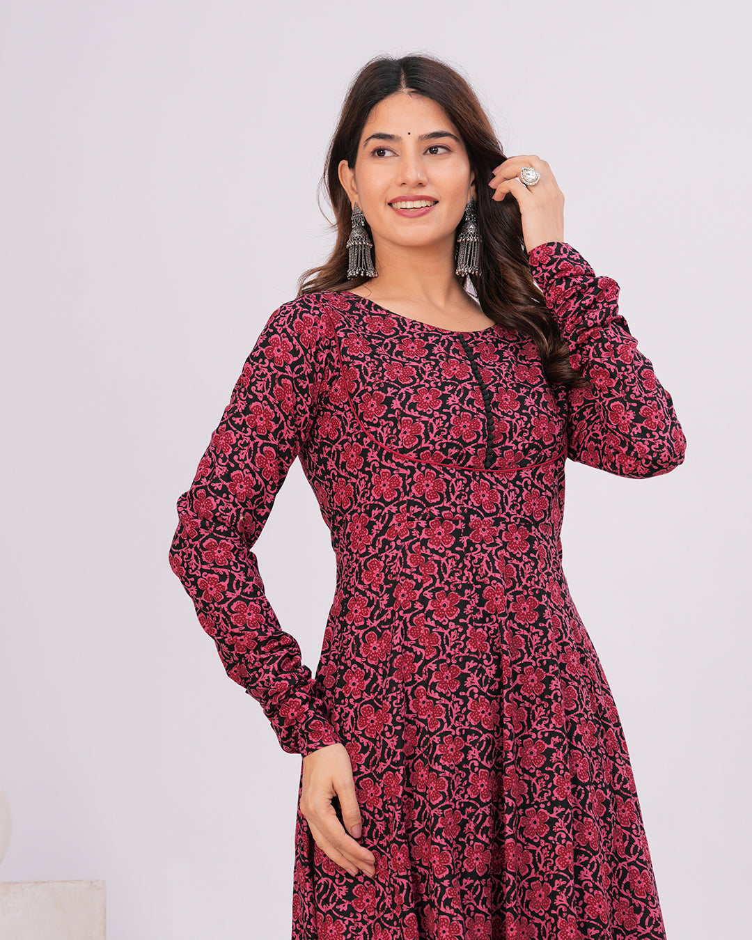Naaz Cotton Anarkali Kurta