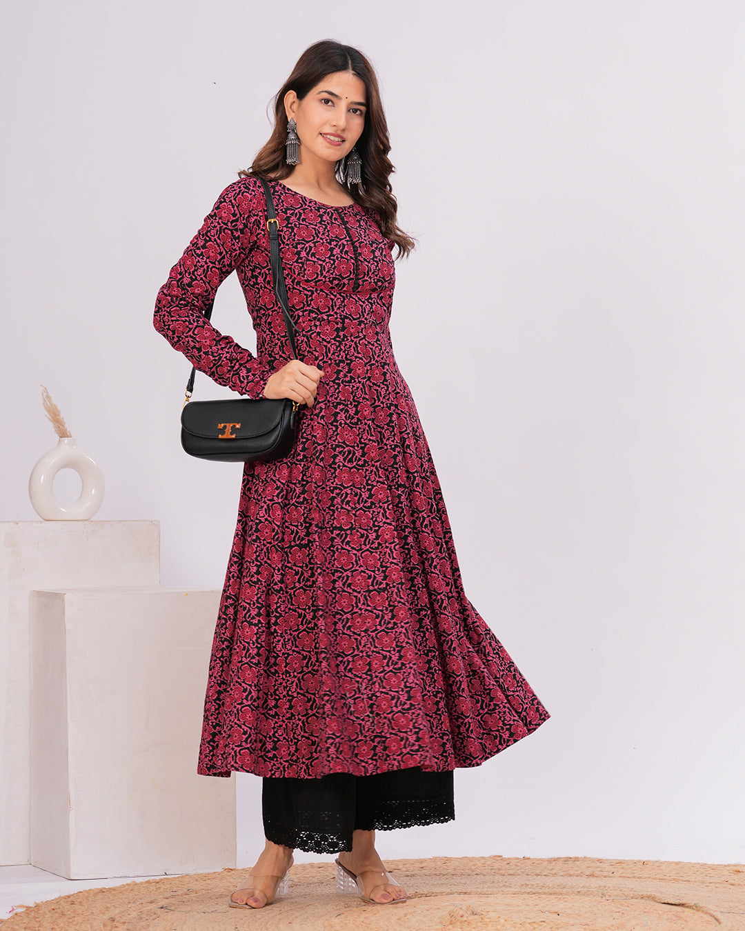 Naaz Cotton Anarkali Kurta