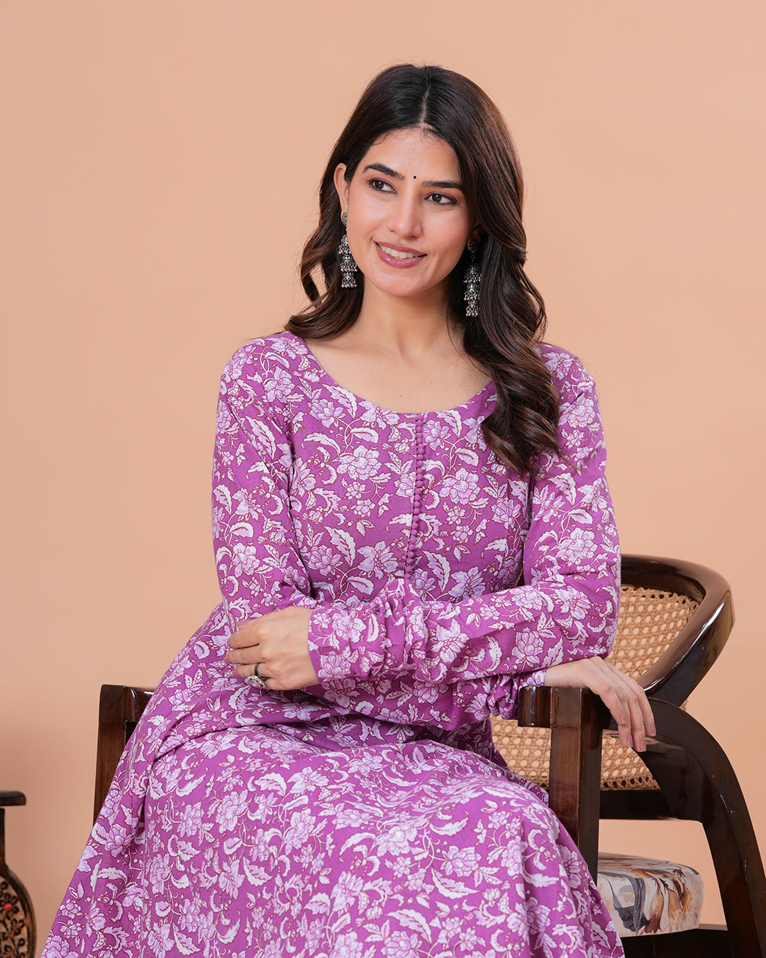 Noori Cotton Anarkali Kurta