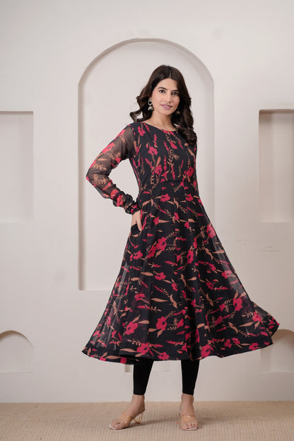 Toshani Weightless Georgette Anarkali Kurta