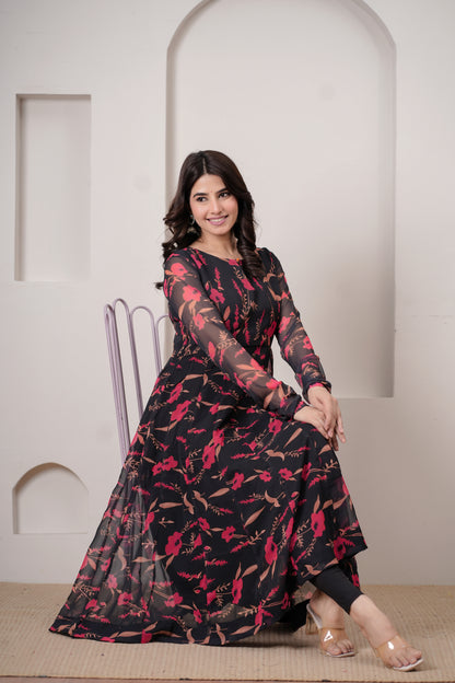 Toshani Weightless Georgette Anarkali Kurta