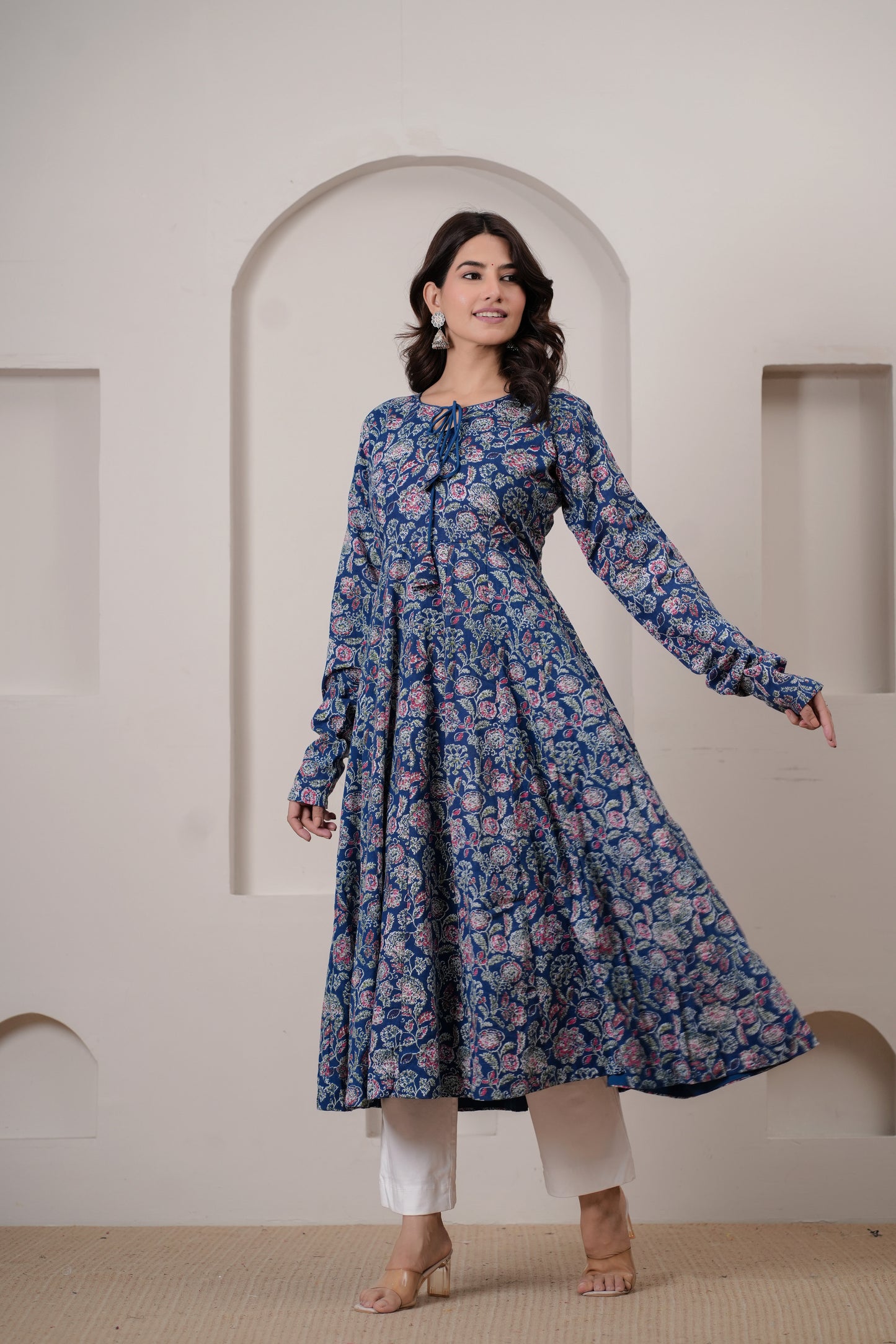 Sajda Cotton Anarkali Kurta