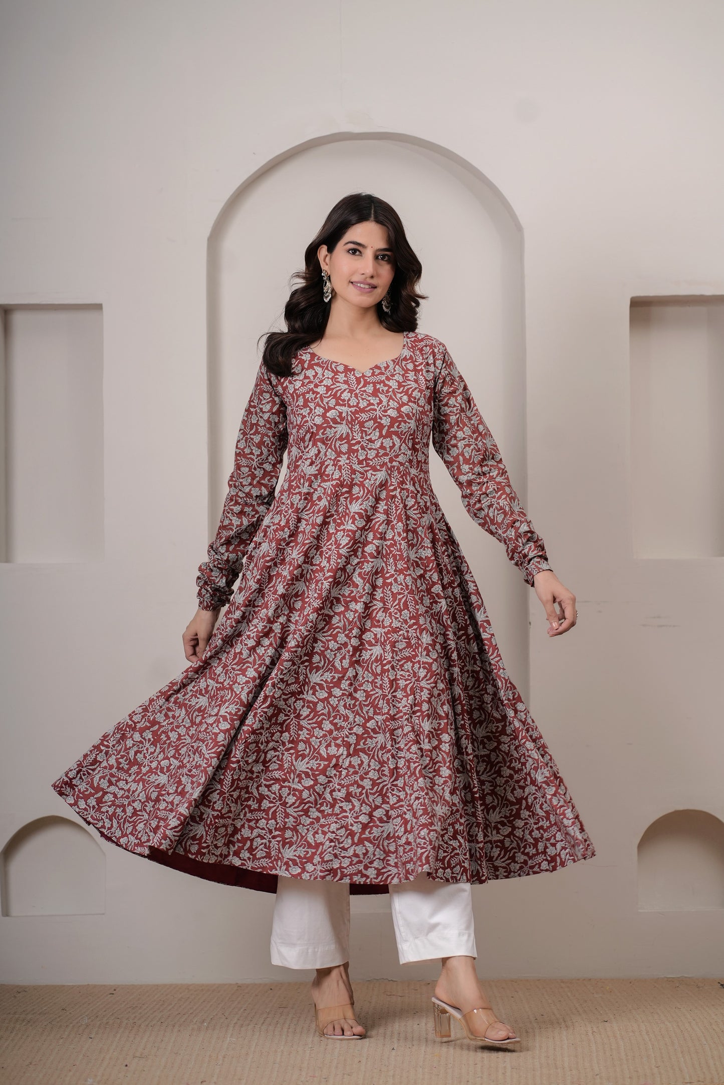 Tamaya Cotton Anarkali Kurta