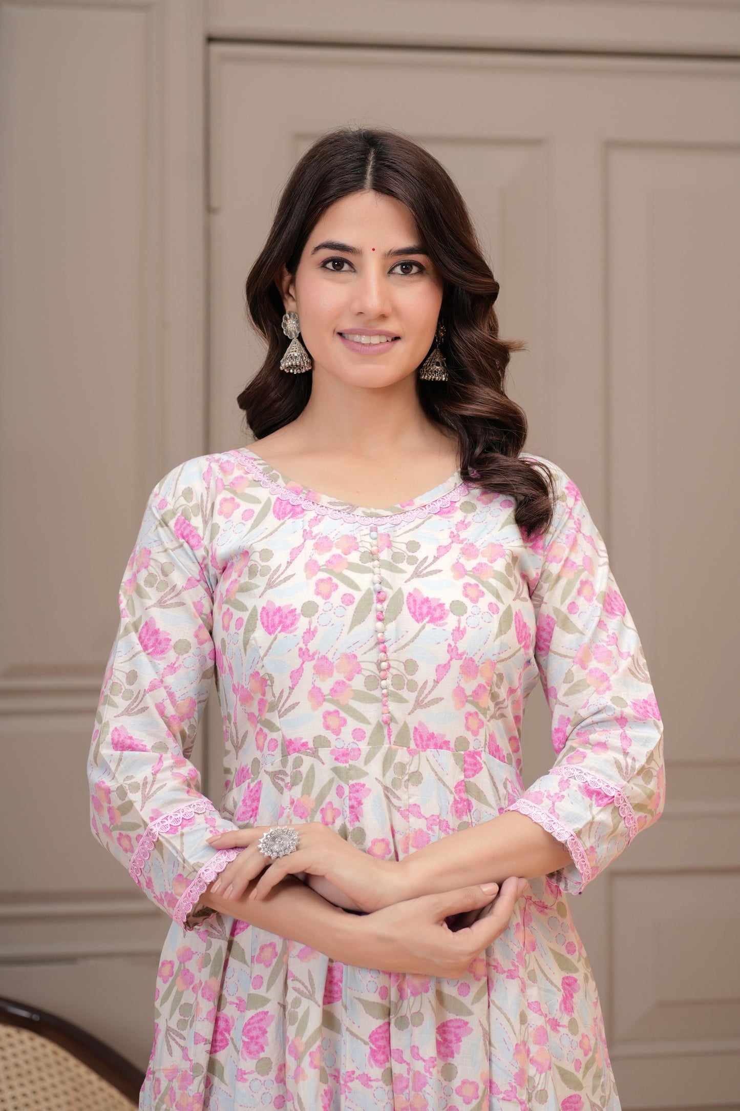 Sitara Cotton Anarkali Kurta